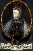 unknow artist Barbara Radziwill in coronation robes. oil painting reproduction